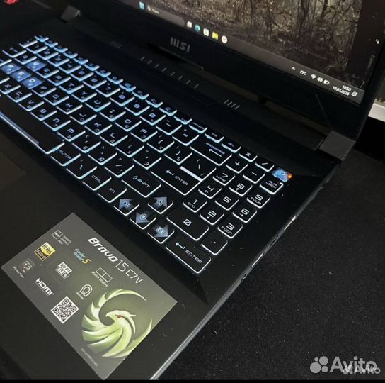 Игровой ноутбук msi RTX 4060