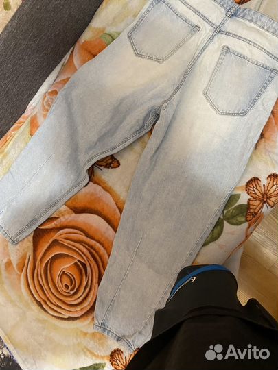 Джинсы бананы мужские