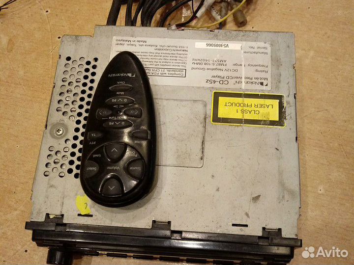 Автомагнитола Nakamichi cd-45z