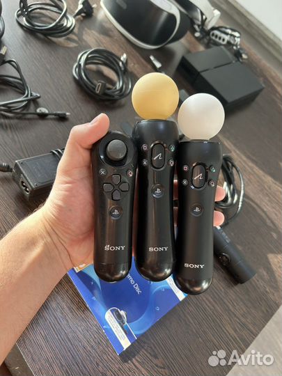 Шлем Sony Ps 4 VR / мувы / переходник ps 5