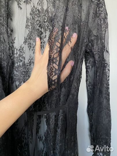 Накидка женская пляжная длинная