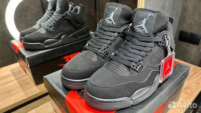 Кроссовки Nike Air Jordan 4 Retro Black Cat