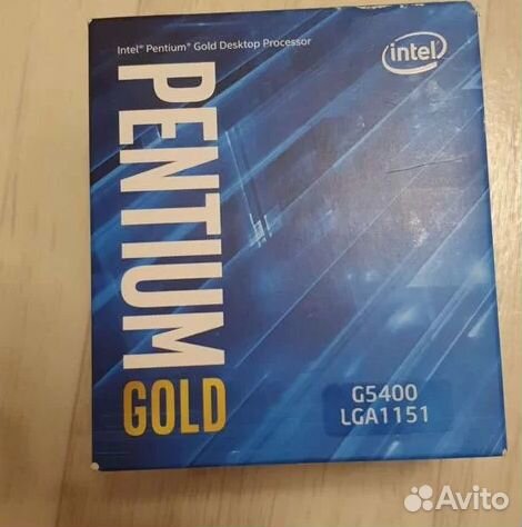 Intel pentium gold g5400