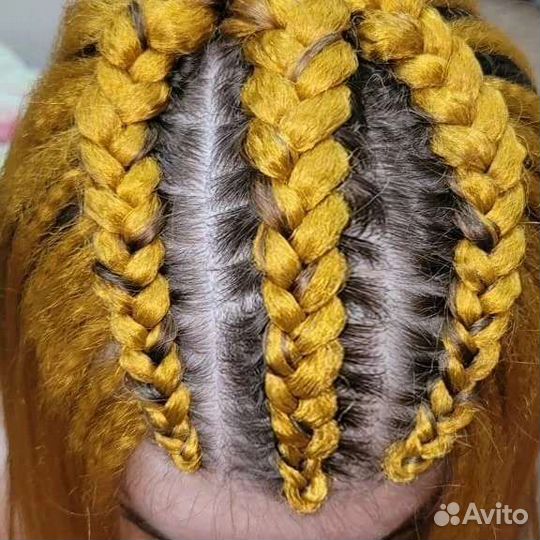 Плетение афрокосичек