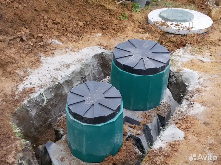 Септик эко Росток 4 - канализация