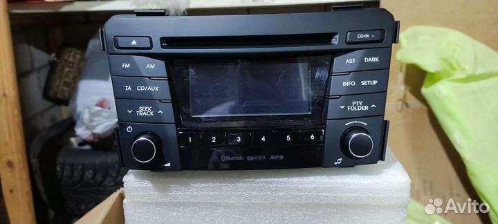 Штатная магнитола hyundai i40