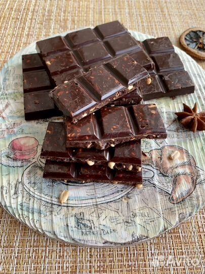 Шоколад без сахара ручной работы