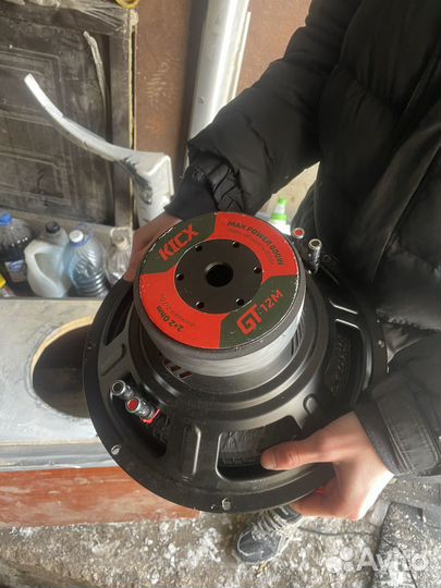 Сабвуфер Kicx GT 12M