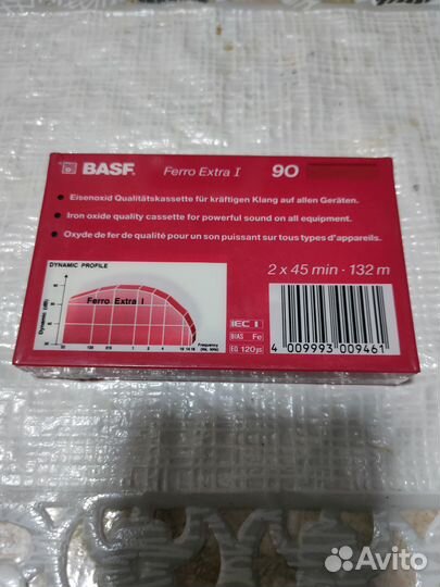 Аудио кассеты новые запечатанные basf