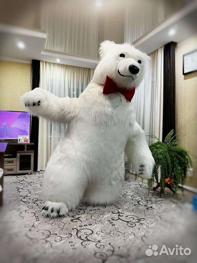 Костюм Белого Медведя Новые