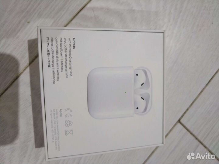 Коробка от airpods