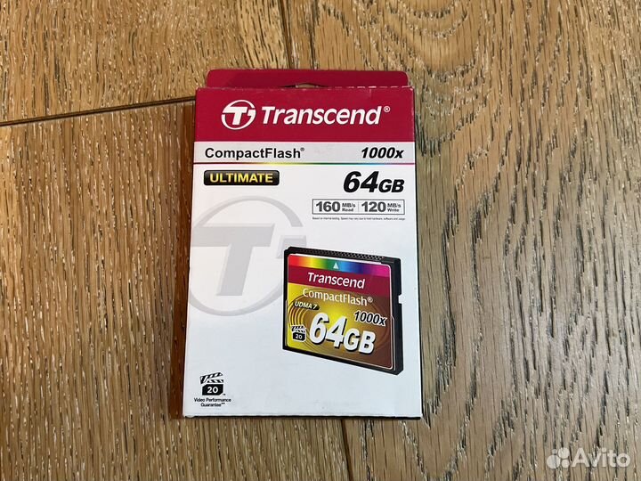 Карта памяти CF, SD-WiFi Transcend