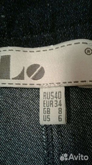 Кюлоты джинсовые