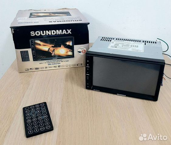 Авто магнитола sound max ccr 3704 dsbnj