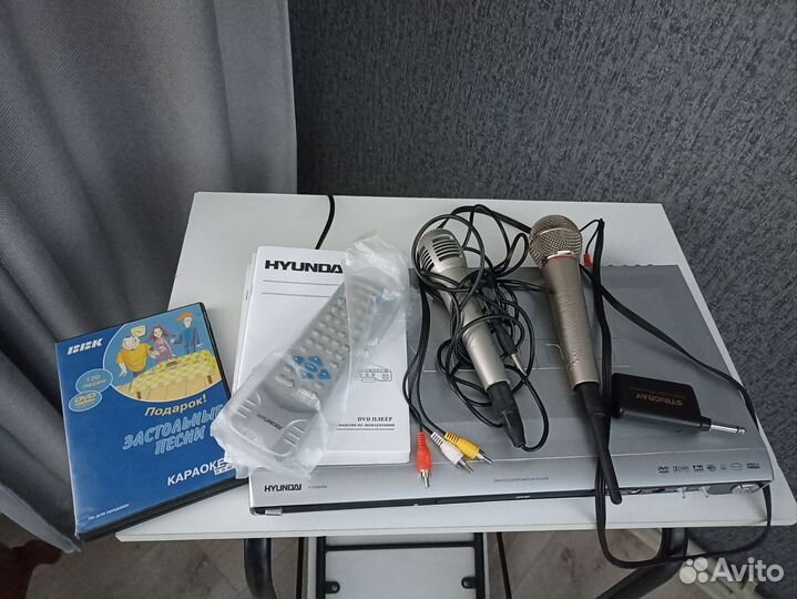 Дивиди плеер с караоке+диск