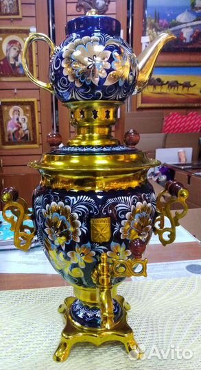 Самовар электрический с чайником