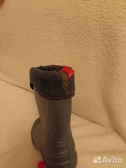 Детские резиновые сапоги Lemigo 24-25 размер