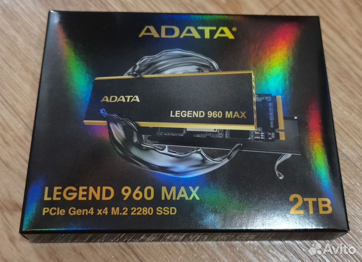 Новый SSD adata legend 960 Max M.2 2280 2Tb