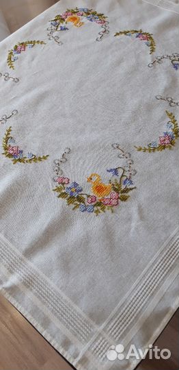 Скатерть пасхальная винтаж