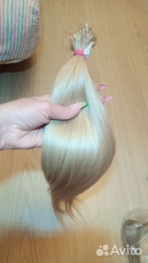 Волосы для наращивания натуральные бу