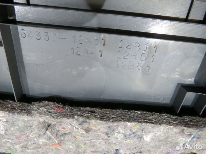 Полка багажника Toyota Corolla 150