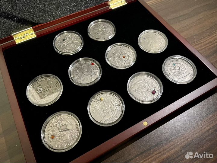Набор монет сказки народов мира Беларусь