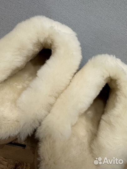 Домашние тапочки ugg натуральные