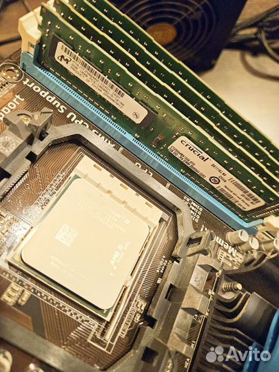 Asus M4A87TD Evo + Phenom II 555 + 8 Гб DDR3