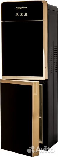 Кулер для воды Aqua Work R85-W золото-черный со шк