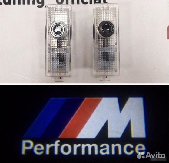 Проекция M-Performance (бмв) вместо подсветки