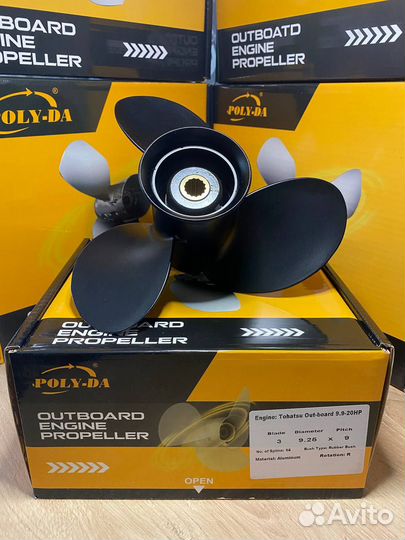 Винт Гребной Tohatsu / Nissan 9,9-18 9,25 шаг 9