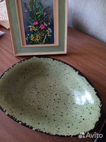 Блюдо керамика