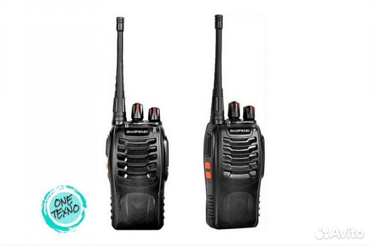 Комплект радиостанций Baofeng BF-888S рации 2 шт