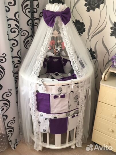 Детская кроватка трансформер