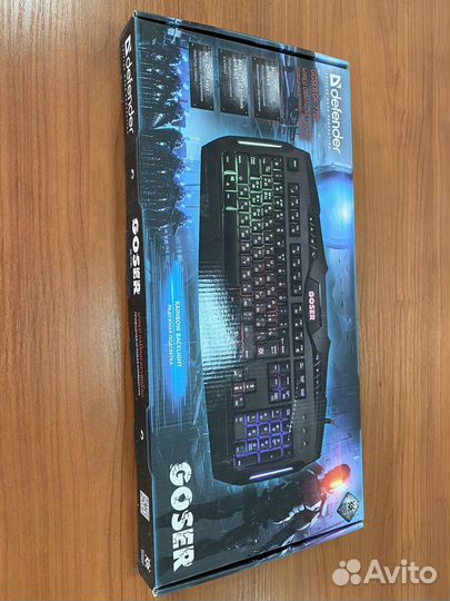 Игровая клавиатура Defender Goser GK-772L