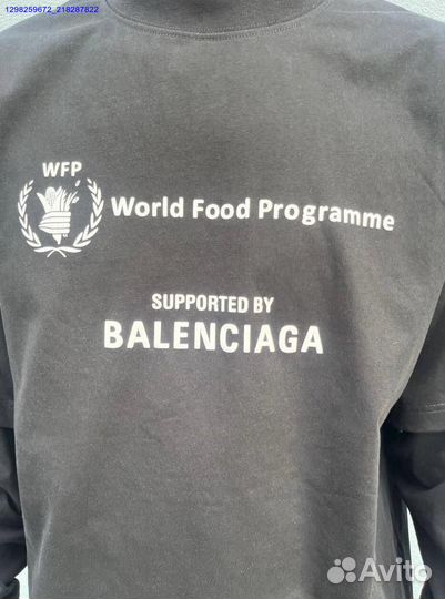 Лонгслив Balenciaga чёрный (Арт.64096)