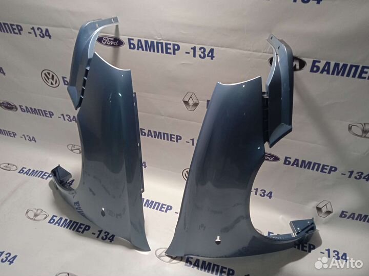 Крыло Лада Калина 1 в цвет Боровница-451