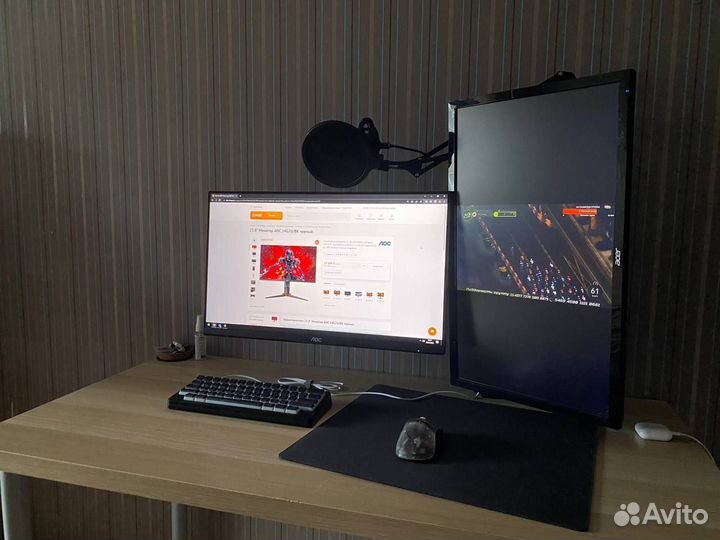 Монитор Acer k242hl 1920x1080 60Гц TN