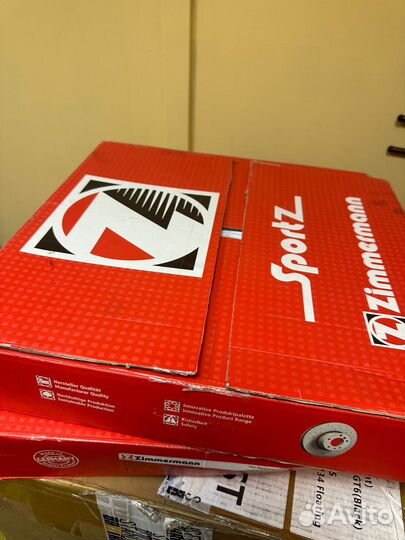 Передние тормозныые диски Zimmermann BMW G серия