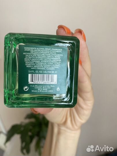 Духи-одеколон jo malone magnolia оригинал