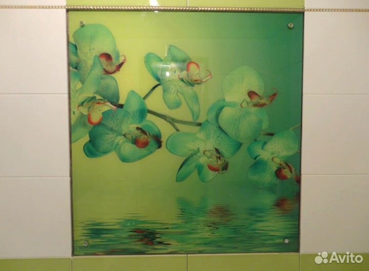 Стекло с фотопечатью с подсветкой