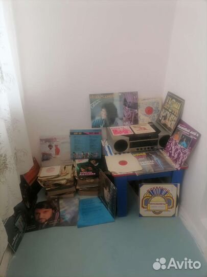 Проигрыватель винила СССР пластинки