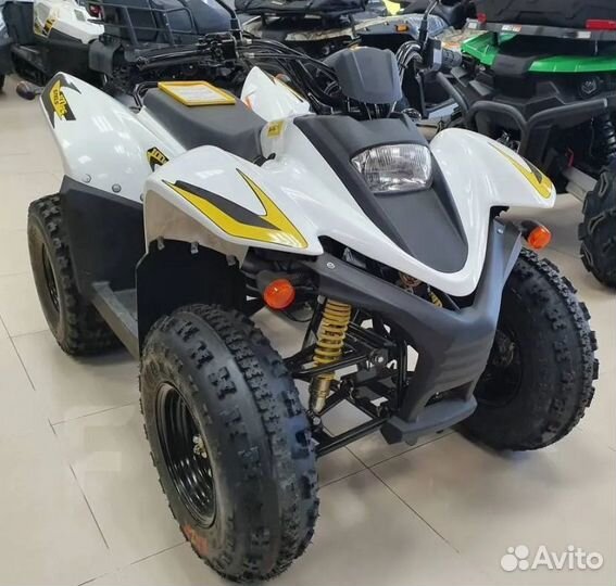 Квадроцикл Stels ATV 110A Hugo белый
