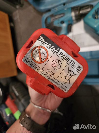 Шуруповерт makita 6261d комплект дф редуктора