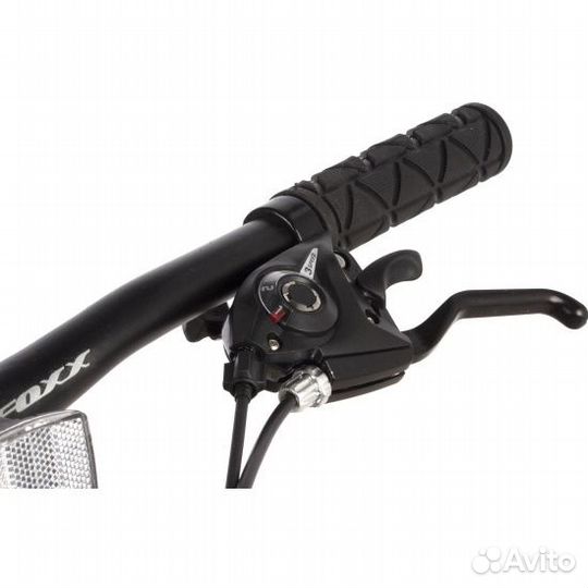 Велосипед foxx 26AHD.atland.18BK2 черный 154644