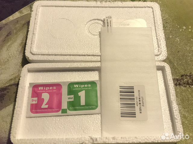 Защитное стекло iPhone 5, 5s