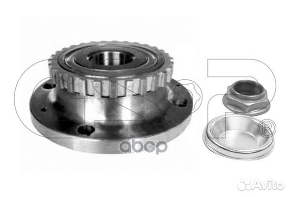 Ступица с подшипником citroen berlingo I/peugeo