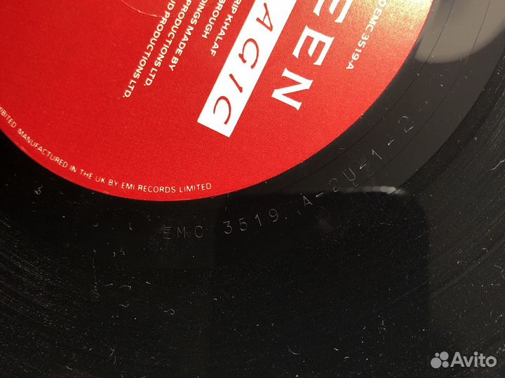 Queen Live Magic lp, 1st Press UK