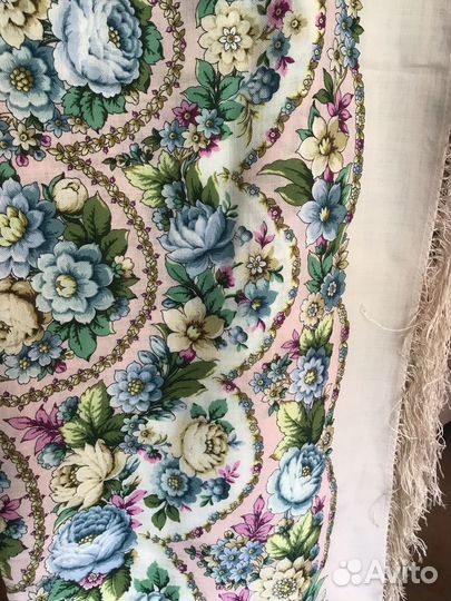 Павловопосадский платок 146 см оригинал