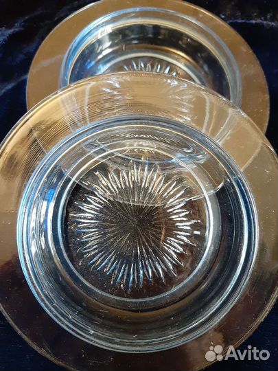 Вазочки цветное стекло СССР